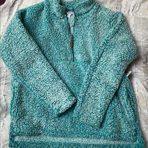 Time and tru Sherpa pullover half zip sweater XL